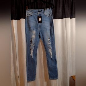 NWT Fashion Nova Fantasea Nights high rise jeans